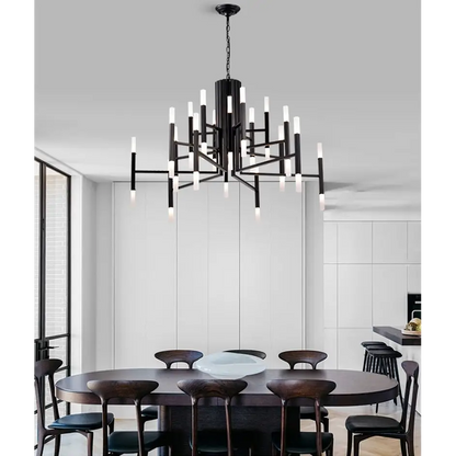 Nordic Postmodern LED Chandelier For Living Lobby Restaurant - 24 lights Dia26.8*H23.6’