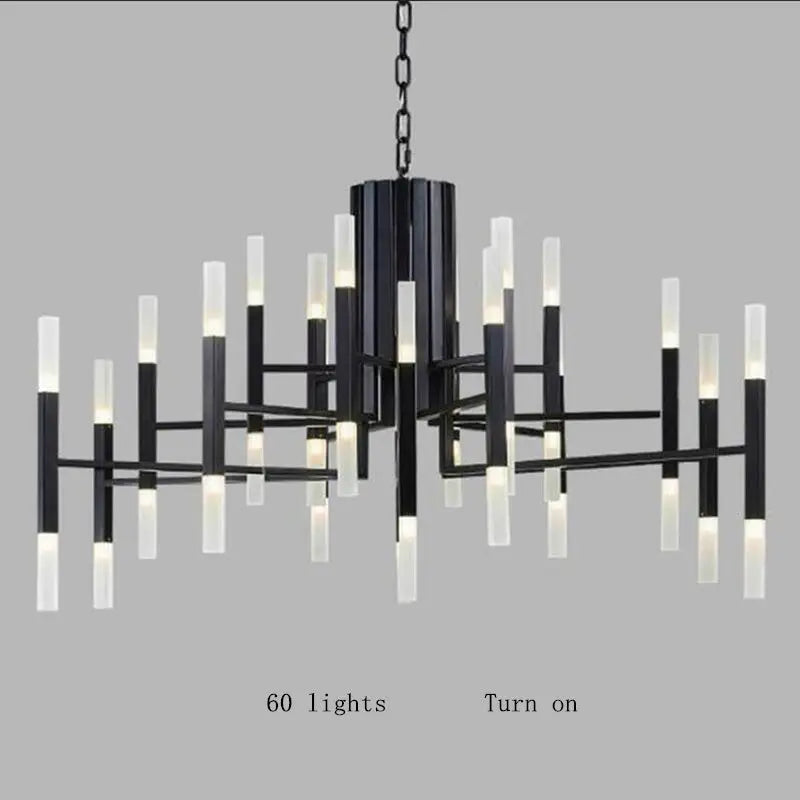 Nordic Postmodern LED Chandelier For Living Lobby Restaurant - Home & Garden > Lighting