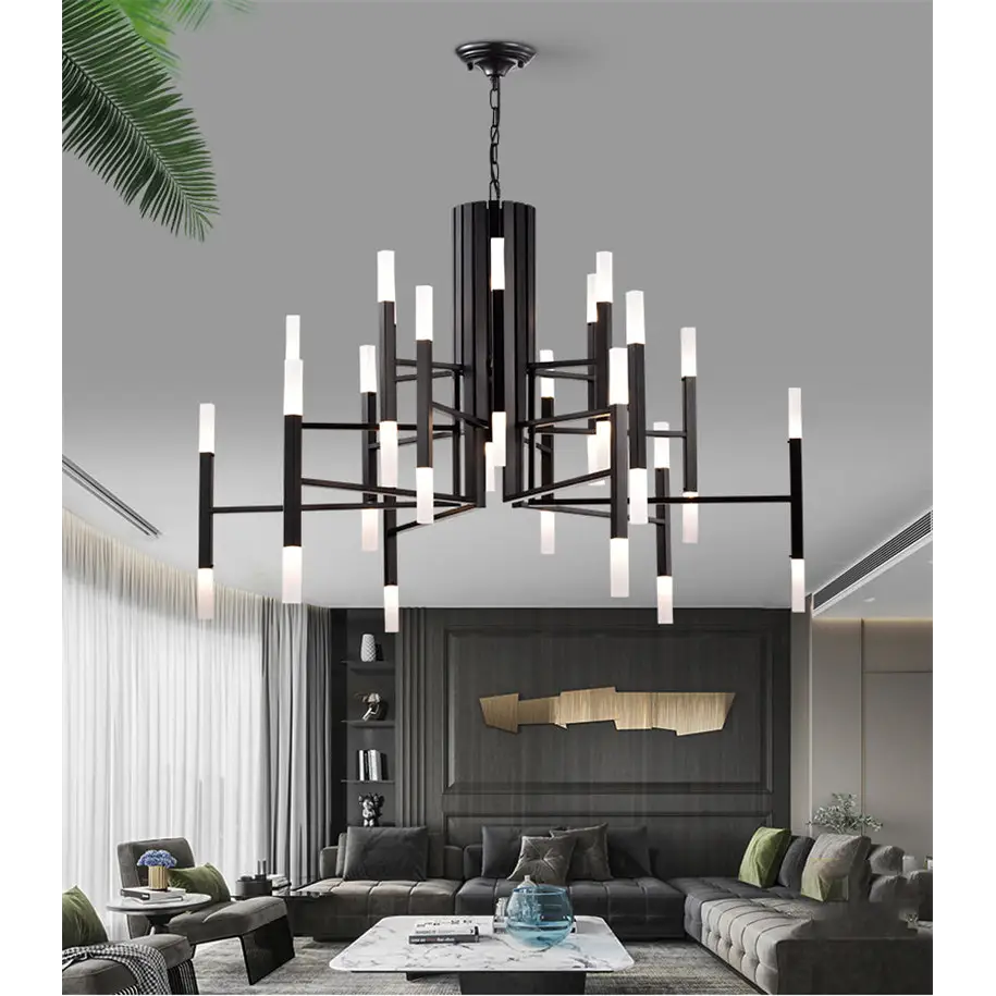 Nordic Postmodern LED Chandelier For Living Lobby Restaurant - 36 lights Dia40.2*H27.6’