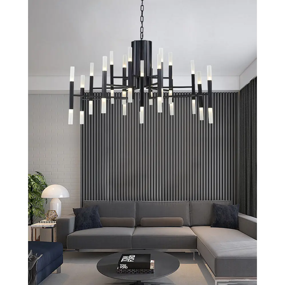 Nordic Postmodern LED Chandelier For Living Lobby Restaurant - 36 lights Dia40.2*H27.6’