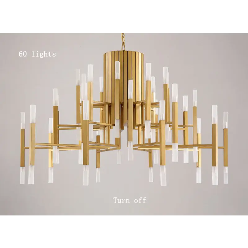 Nordic Postmodern LED Chandelier For Living Lobby Restaurant - Home & Garden > Lighting