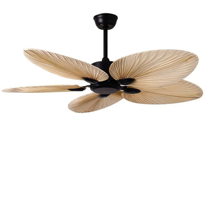 Palm Leaf Inverter Silent 52 Inch Ceiling Fan - Lighting > lights Fans