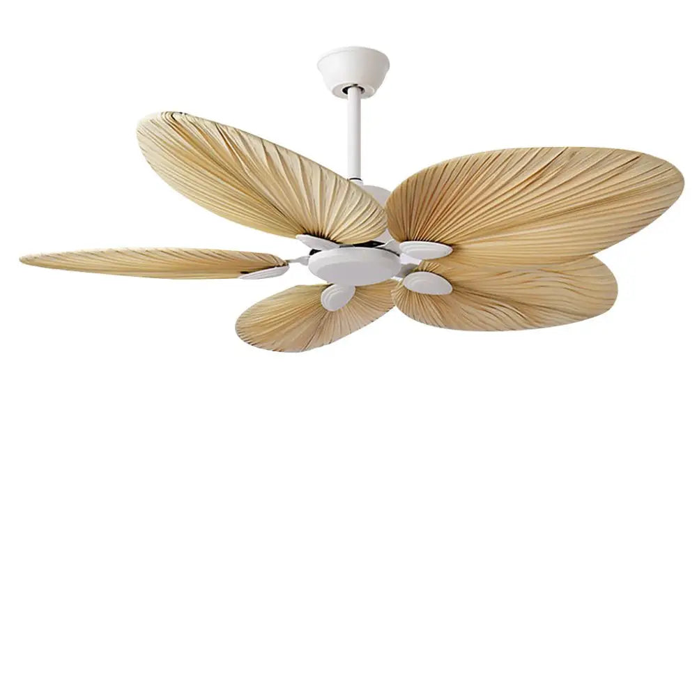 Palm Leaf Inverter Silent 52 Inch Ceiling Fan - Lighting > lights Fans