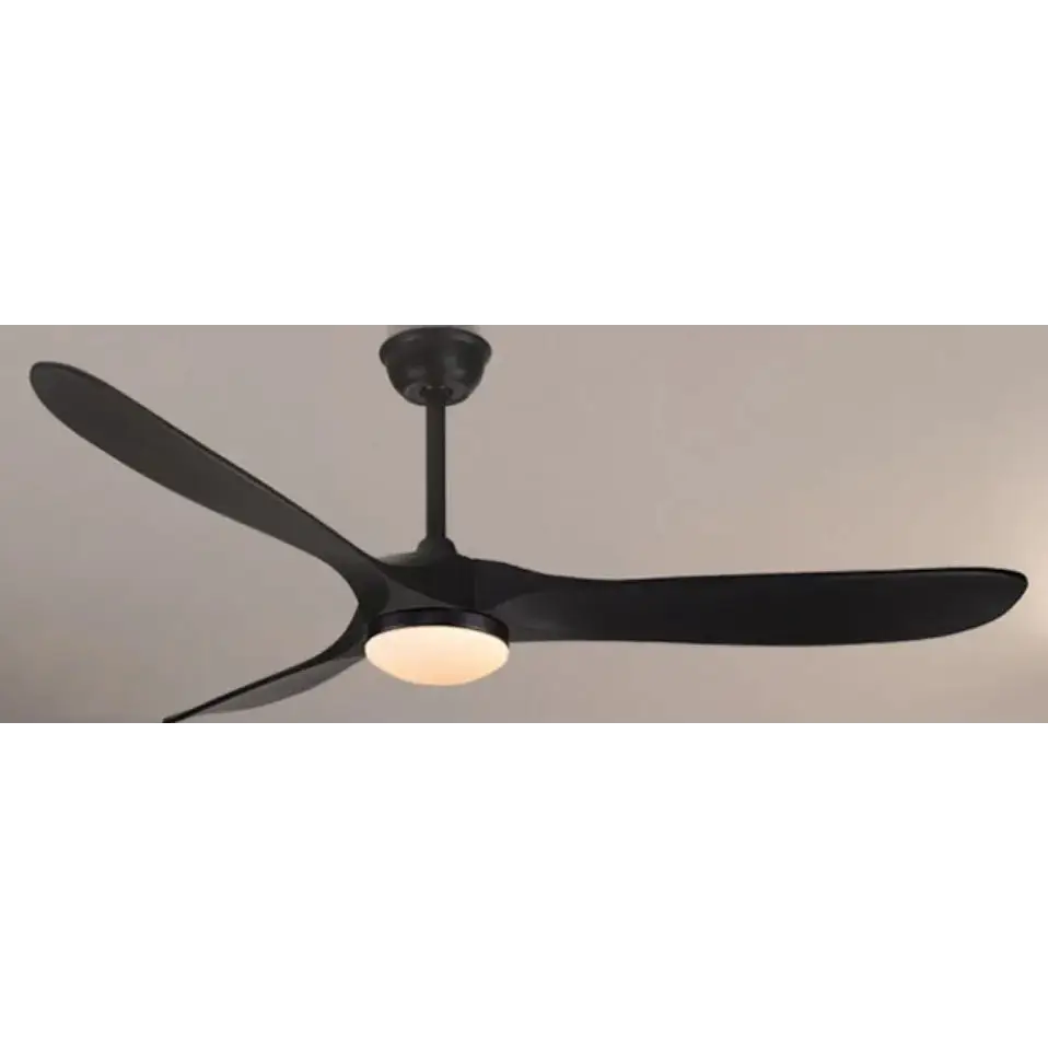 Retro Large Industrial Ceiling Fan for Living Dining Bedroom - D with light / 52 Inch Fans