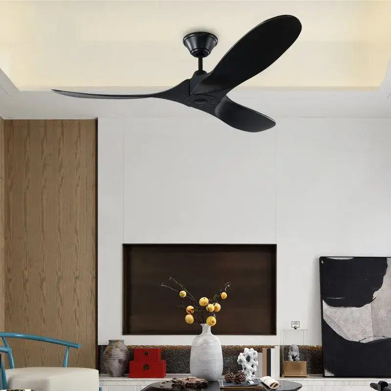 Retro Large Industrial Ceiling Fan for Living Dining Bedroom - model D / 52 Inch Fans