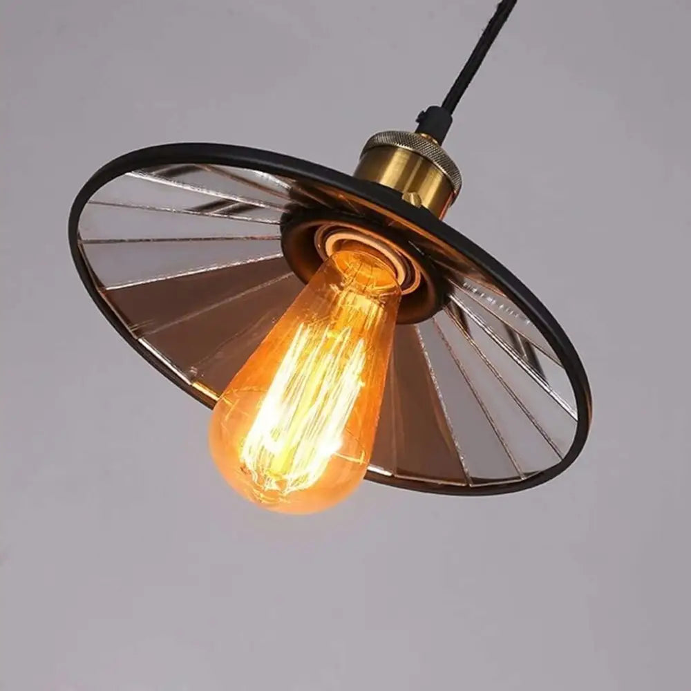 Retro Rough Iron Pendant Light for Kitchen Dining Bedroom - Lighting