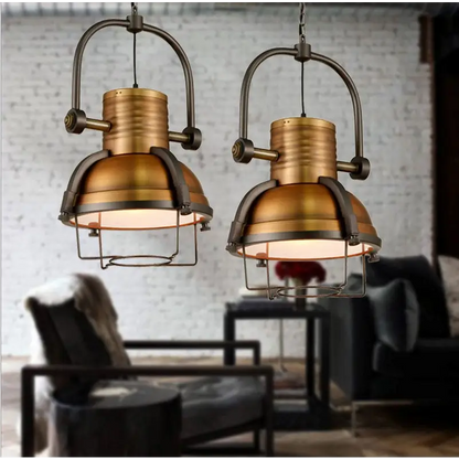 Vintage Industrial Iron Pendant Light for Kitchen Bar Restaurant - Lighting