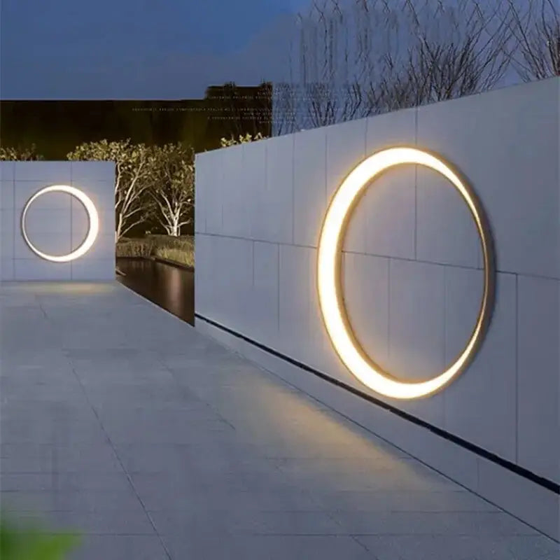 Waterproof Outdoor Led Moon Wall Light for Garden Porch - Lighting