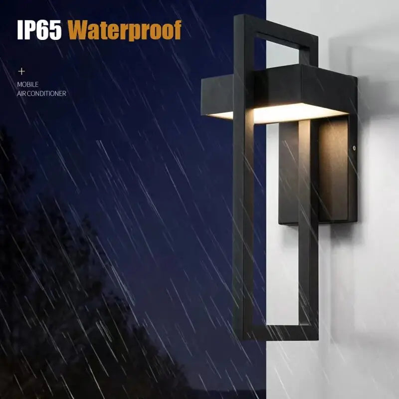 Waterproof Outdoor Simple Stainless Steel Sconce Light - Lighting