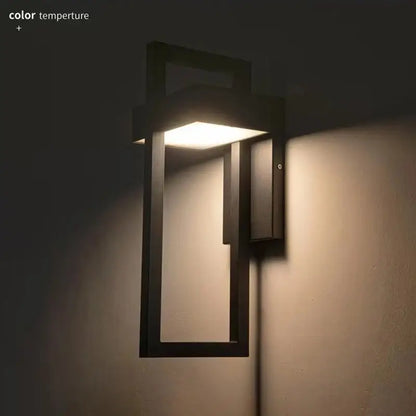 Waterproof Outdoor Simple Stainless Steel Sconce Light - Lighting