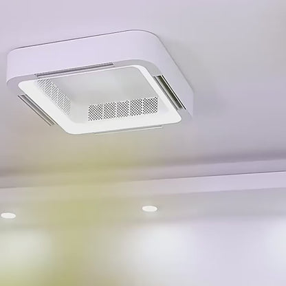 Intelligenter flügelloser Deckenventilator mit Licht für Wohnzimmer, Schlafzimmer, Büro 